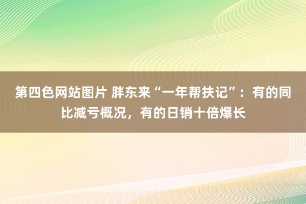 第四色网站图片 胖东来“一年帮扶记”：有的同比减亏概况，有的日销十倍爆长