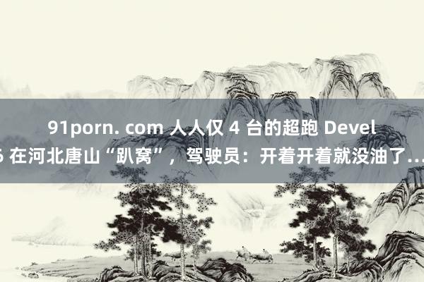91porn. com 人人仅 4 台的超跑 Devel 16 在河北唐山“趴窝”，驾驶员：开着开着就没油了……